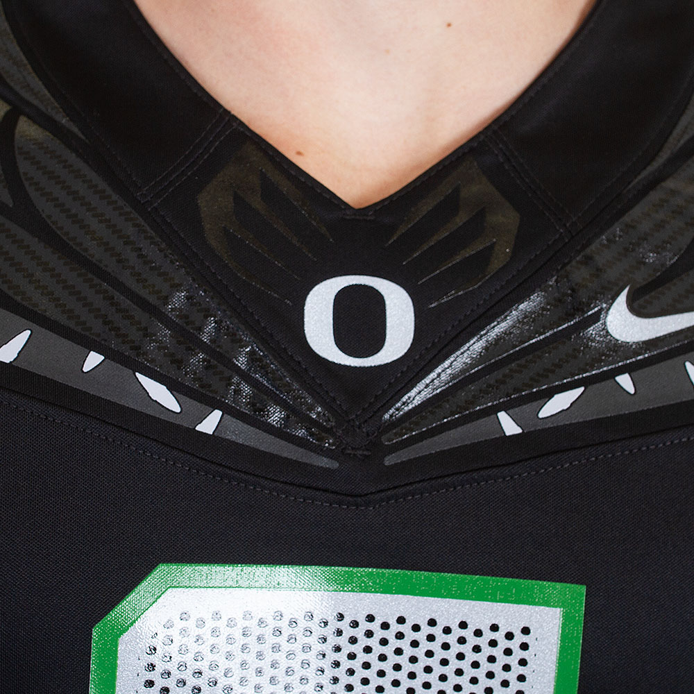 Student Athlete, Nike, Black, Jerseys, Polyester, Men, Football, Game Day, Player, NIL, Tonal, Wings, 2024, #8, Dillon Gabriel, 845947